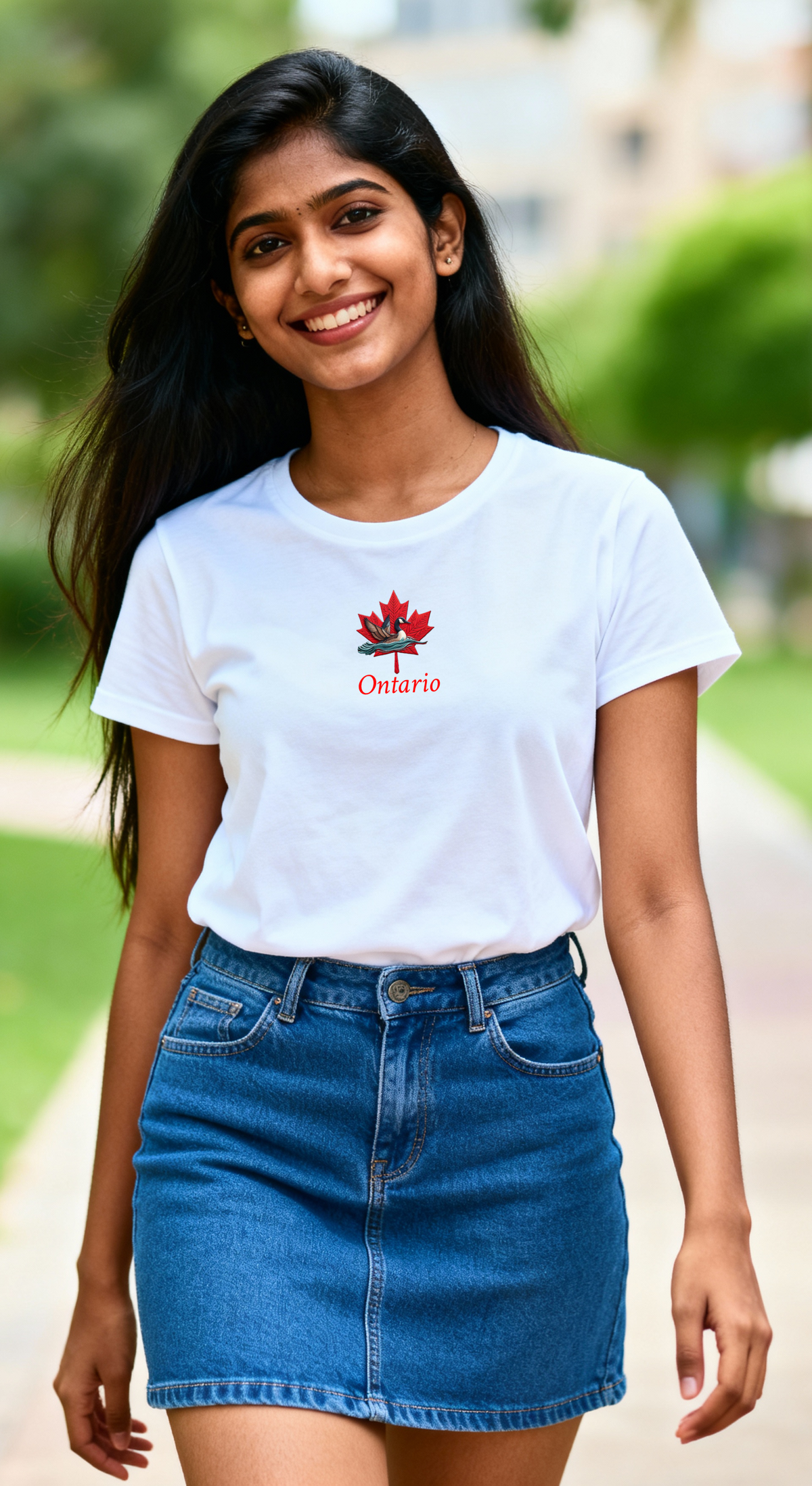 Canada goose maple T-ONT11