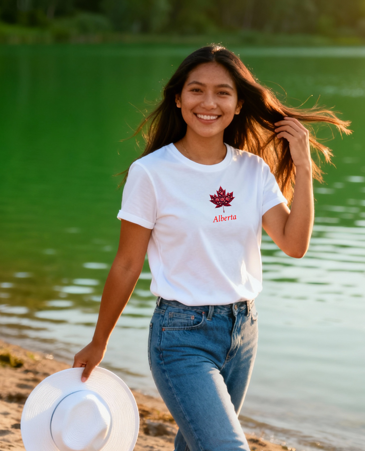 Alberta's Wild Rose maple T-AB15
