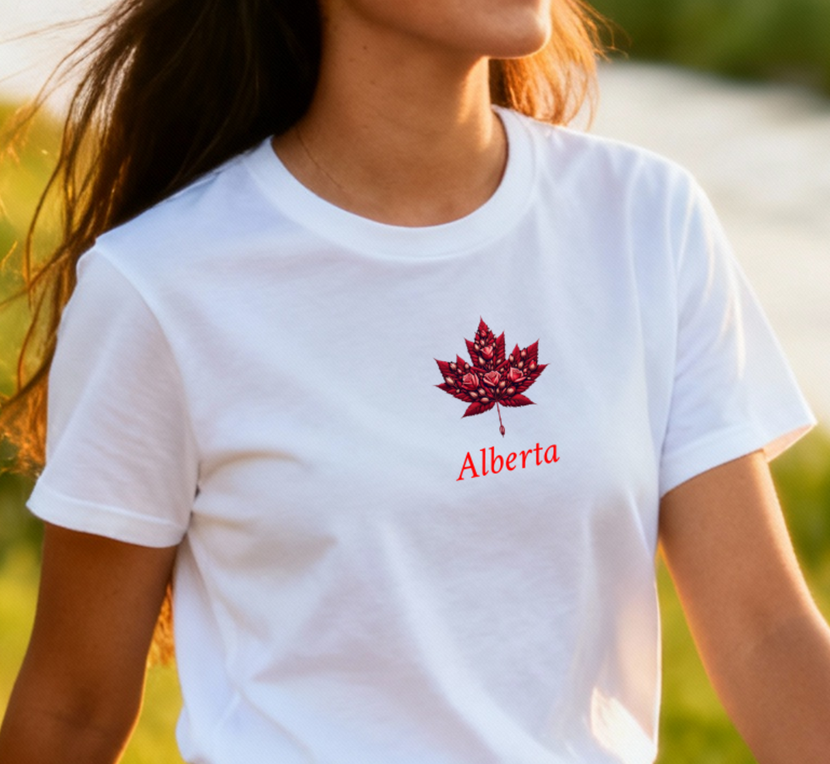 Alberta's Wild Rose maple T-AB15