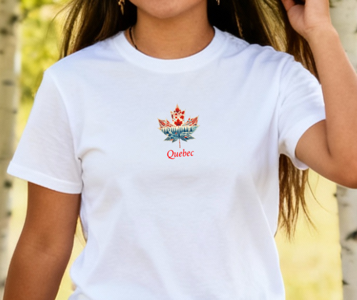 Quebec nature maple T-QC19