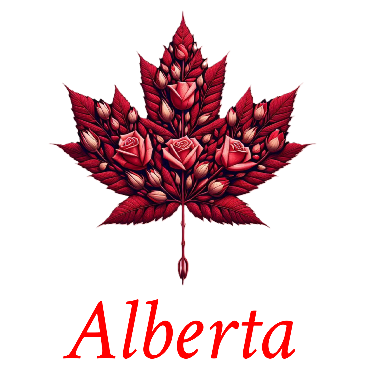 Alberta's Wild Rose maple T-AB15