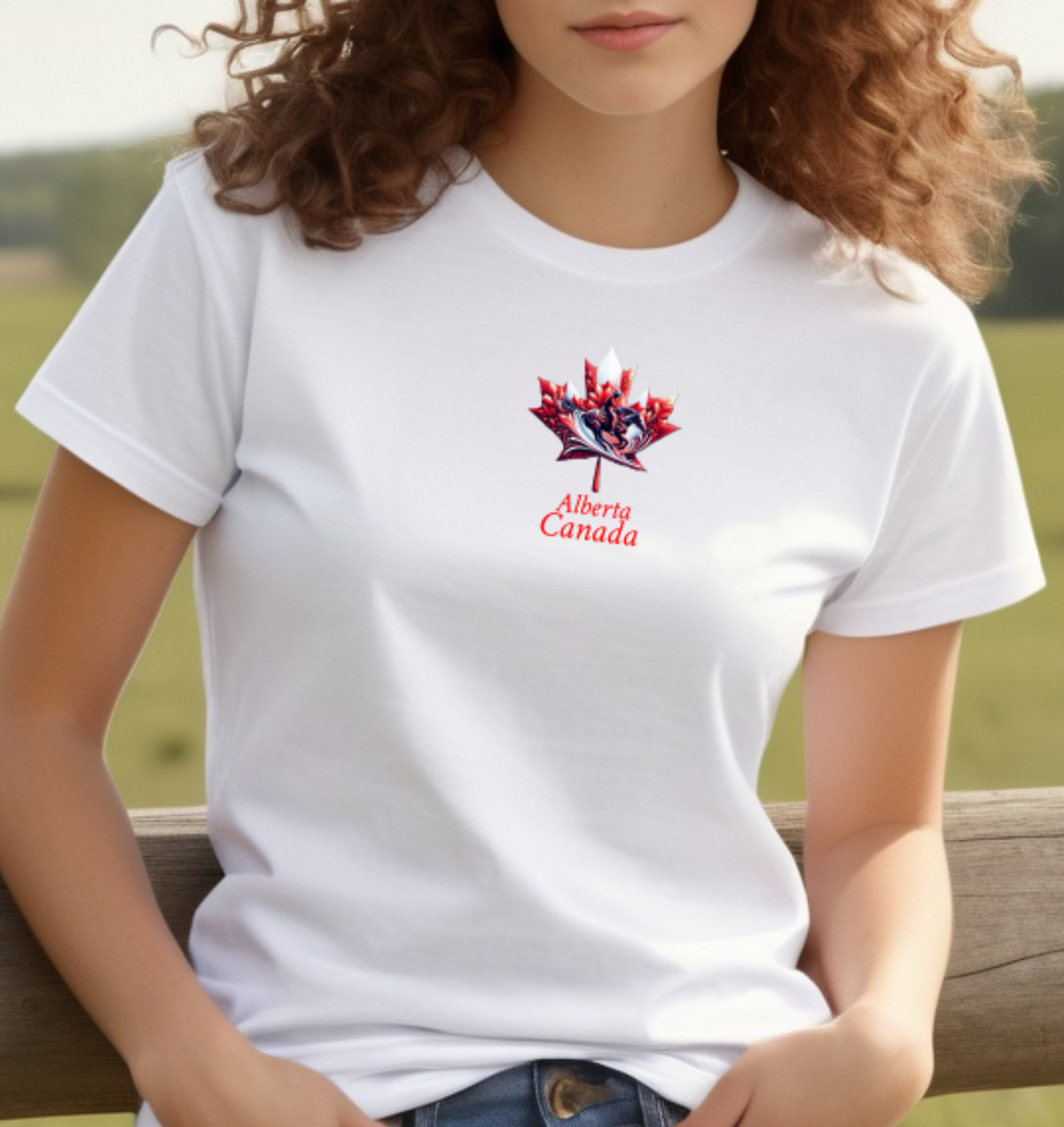 Calgary Stampede maple T-AB7