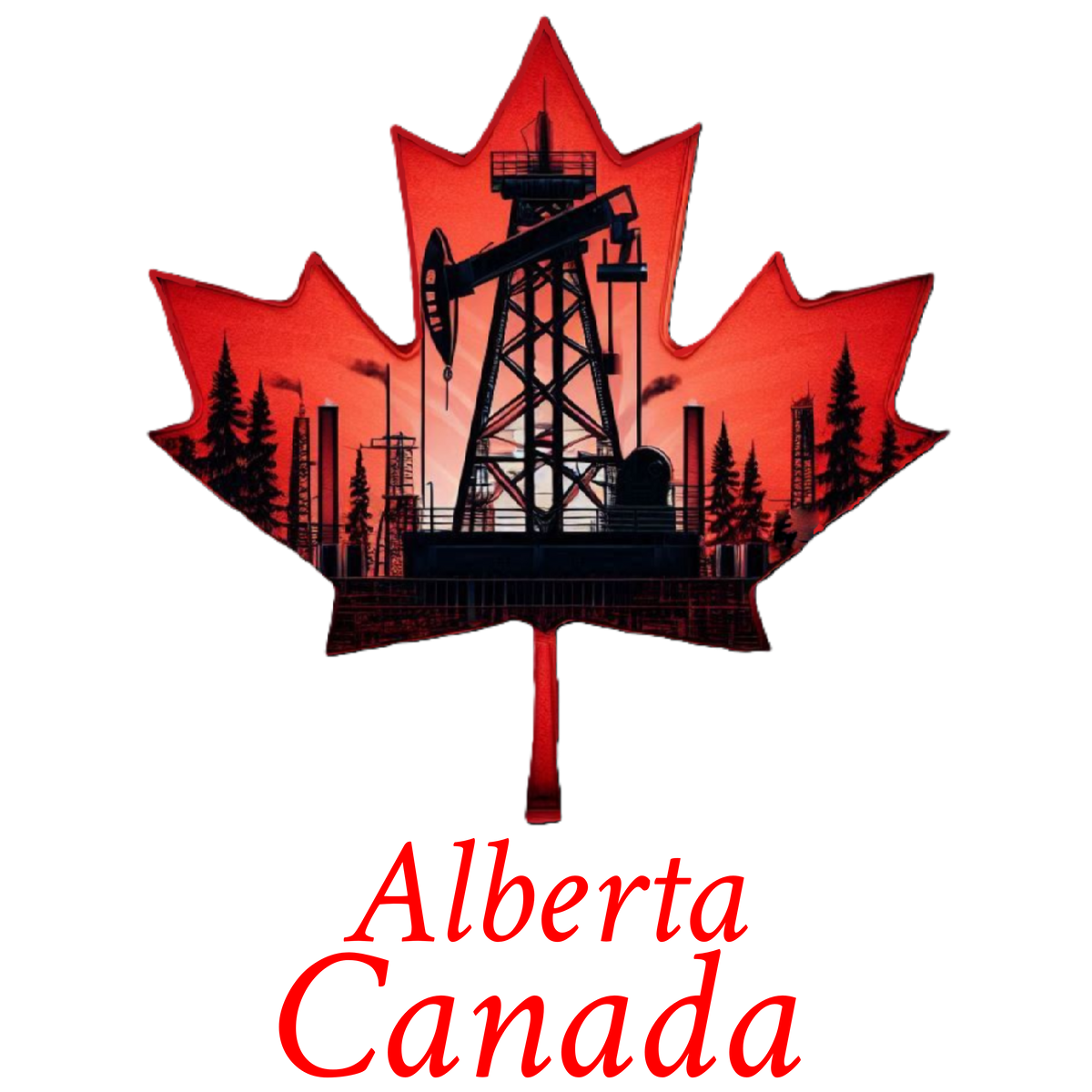 Pumpjack maple T-AB8