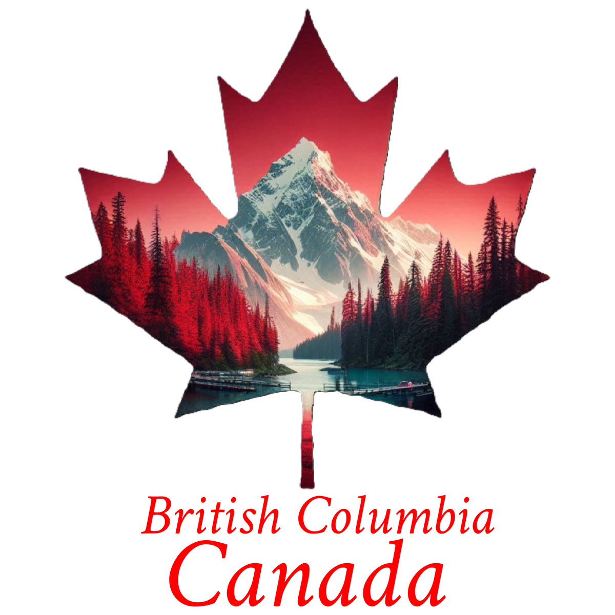 Coastal Mountain range maple T-BC10