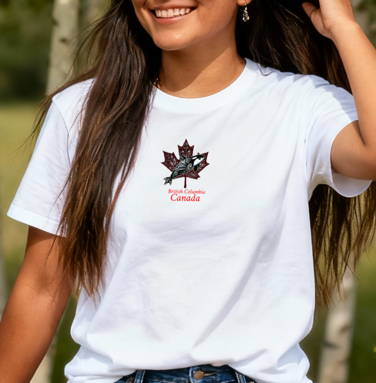 Killer whale maple T-BC6