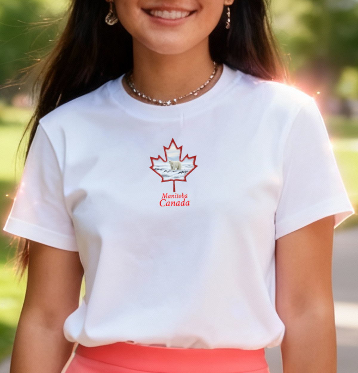 Manitoba polar bear maple T-MB10