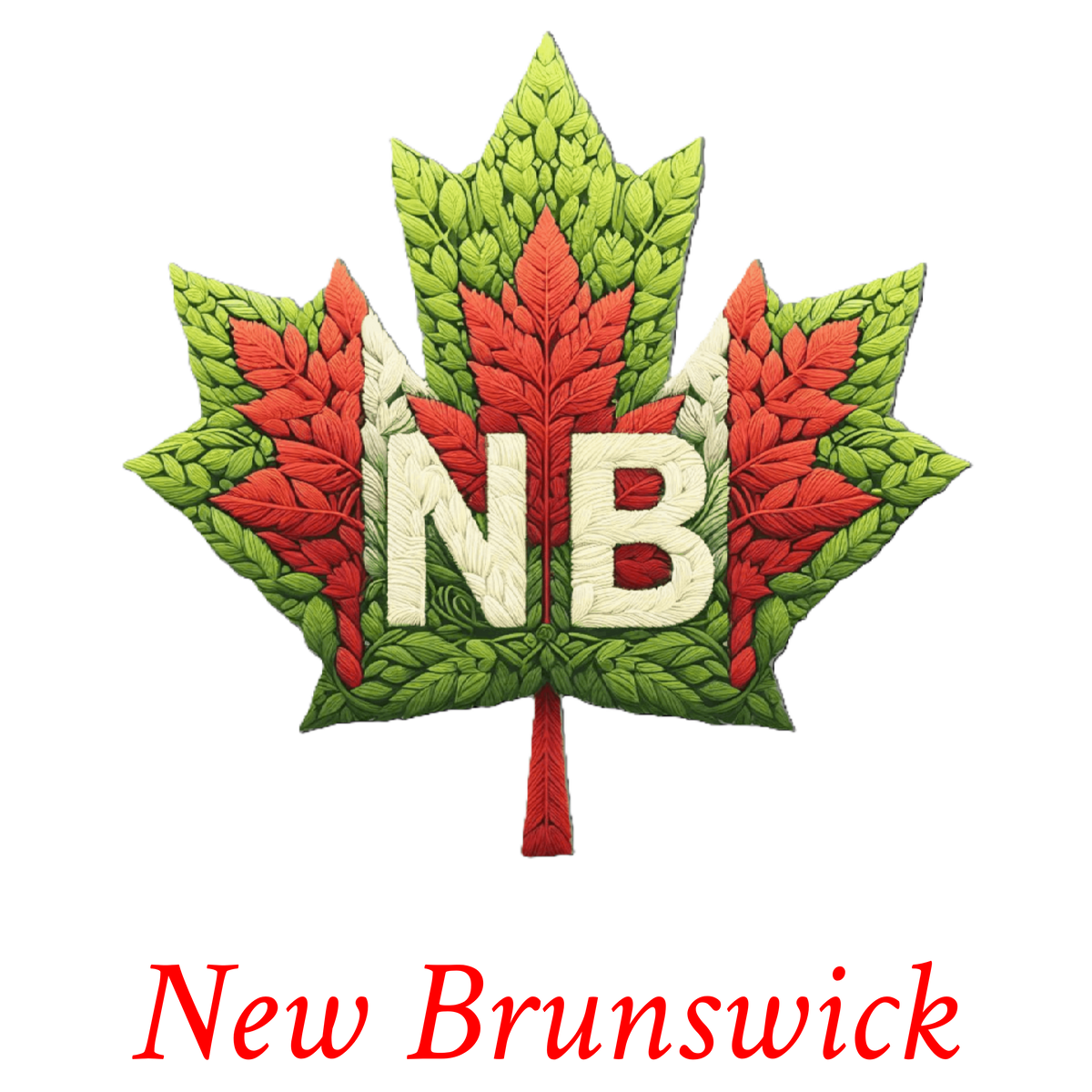 NB Provincial pride mapleT-NB3