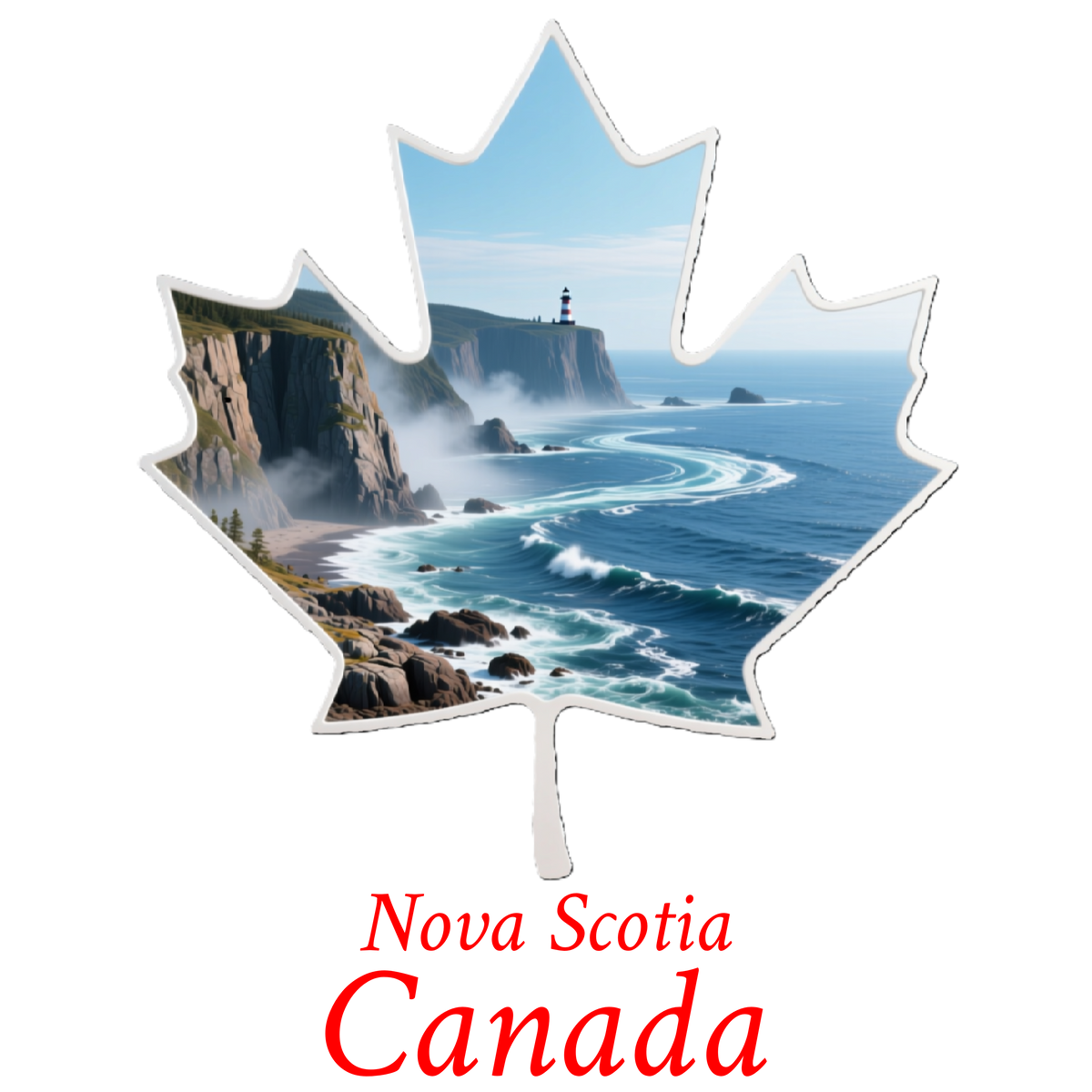 Coastal cliffs maple T -NS10