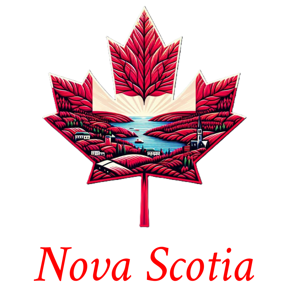 Atlantic Canada maple T-NS16