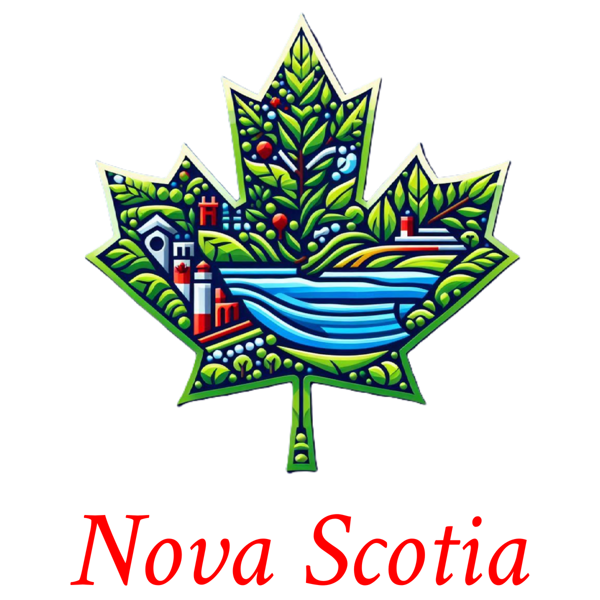 Coastal landscapes maple T-NS18