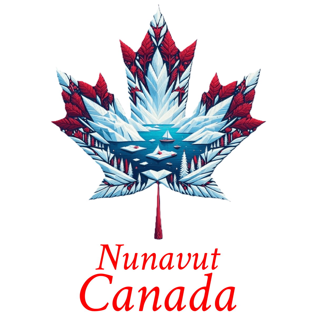 Nunavut iceberg maple T-NU3