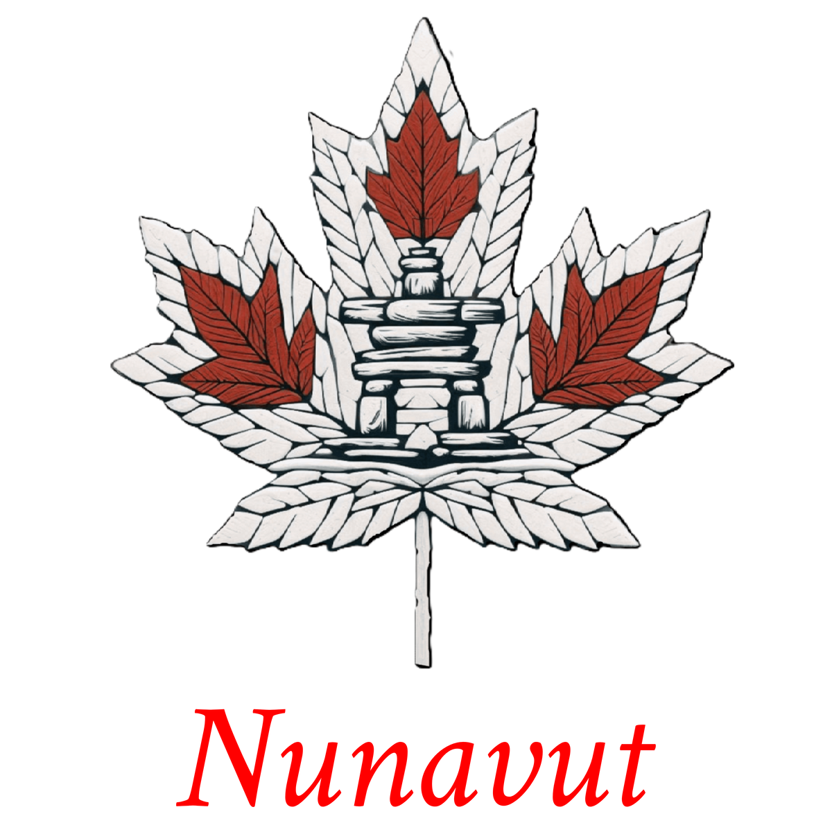 Arctic Inukshuk maple T-NU5