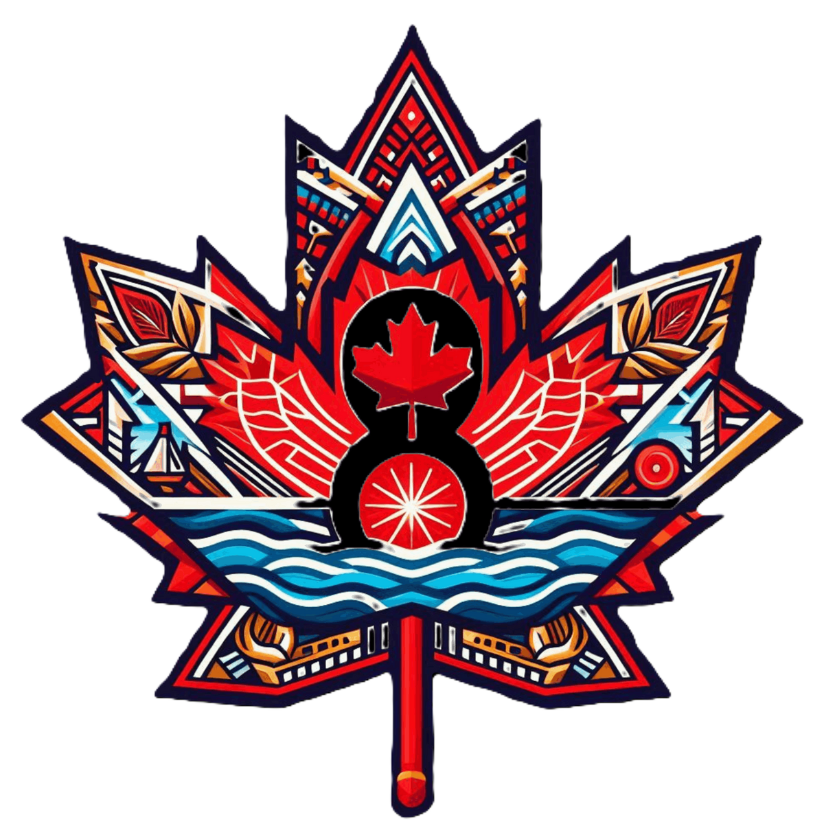 Canadian maple leaf NWT8