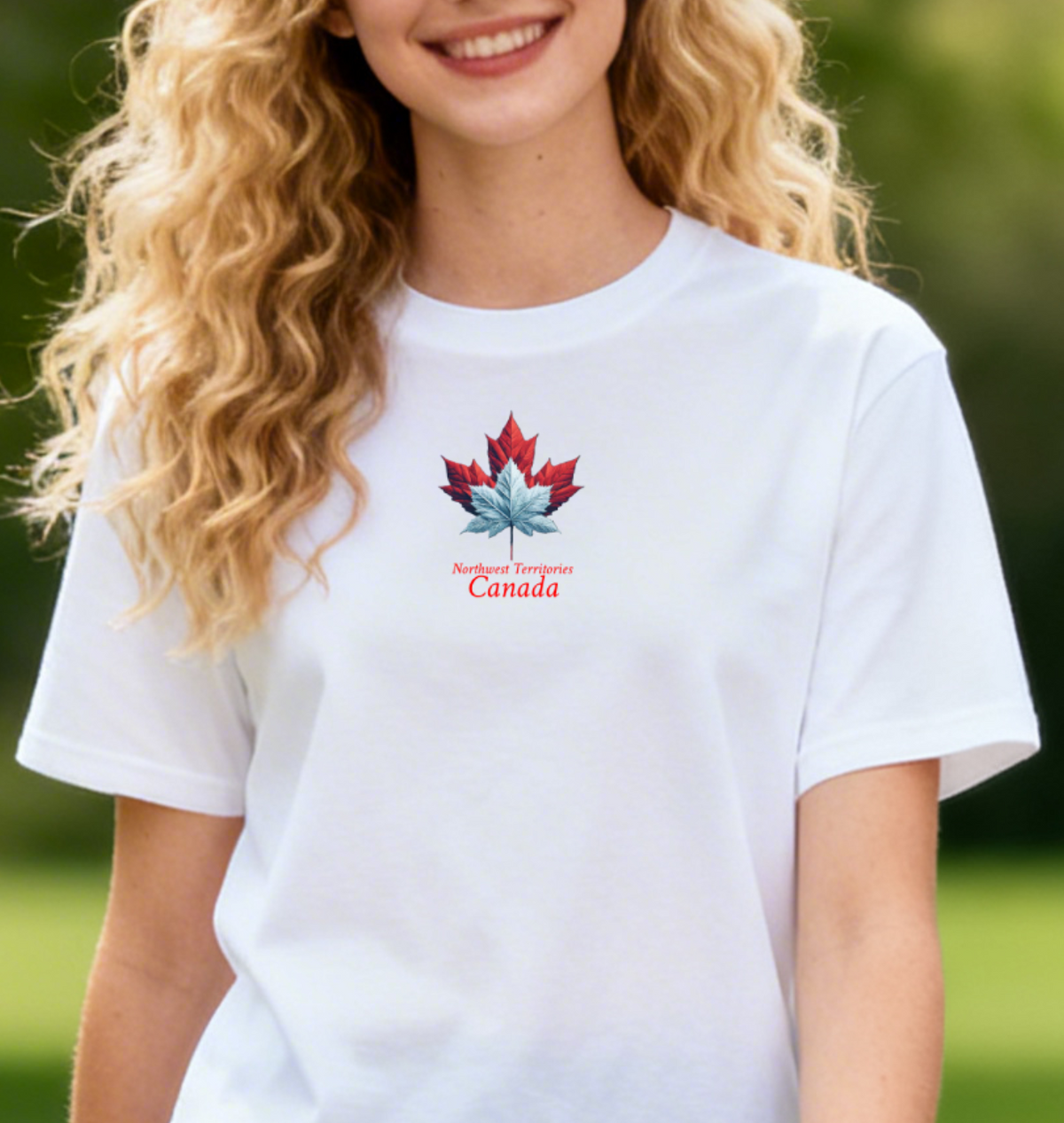 Icy maple leaf maple T-NWT9