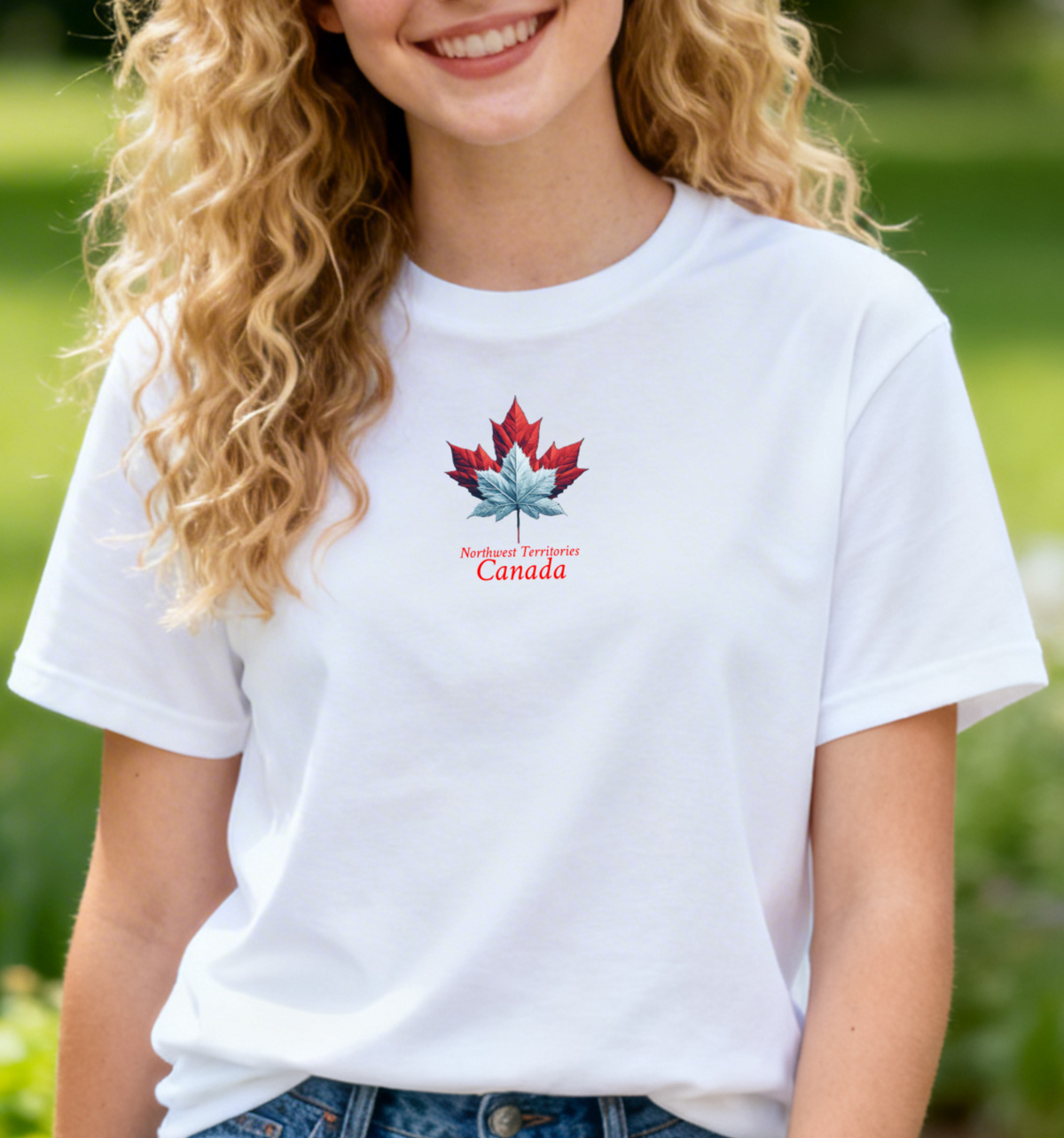 Icy maple leaf maple T-NWT9