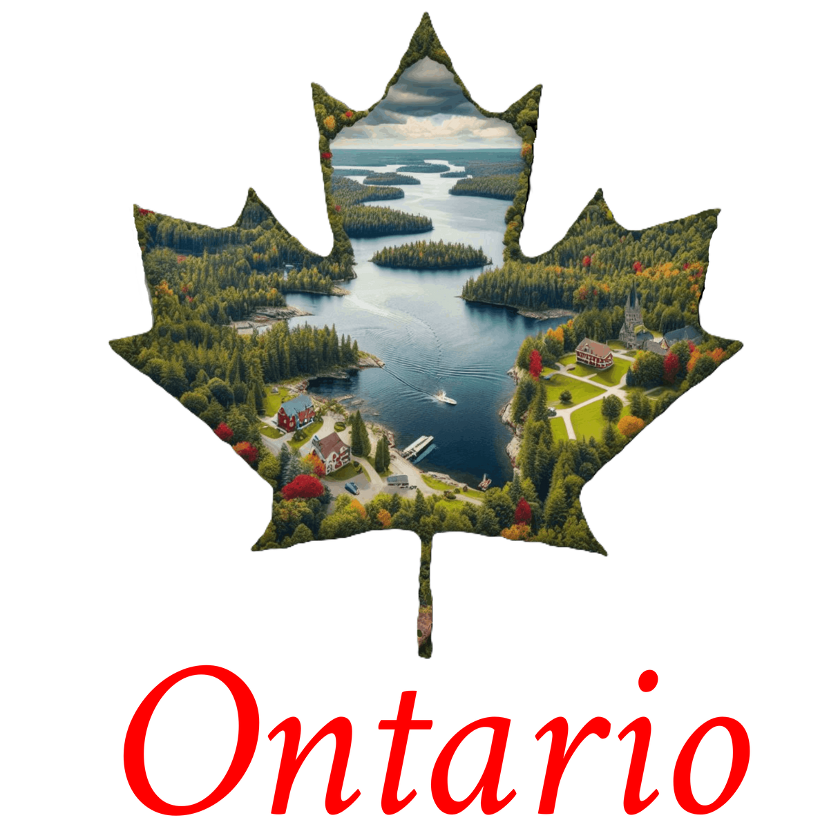 Cottage country maple T-ONT1