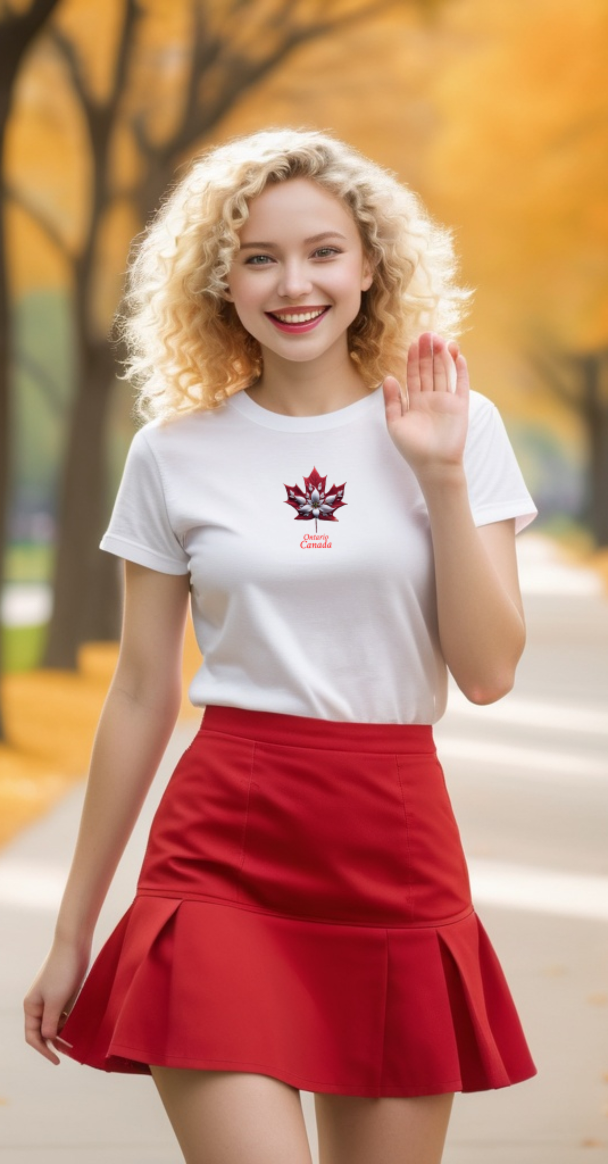 Ontario floral maple T-ONT1