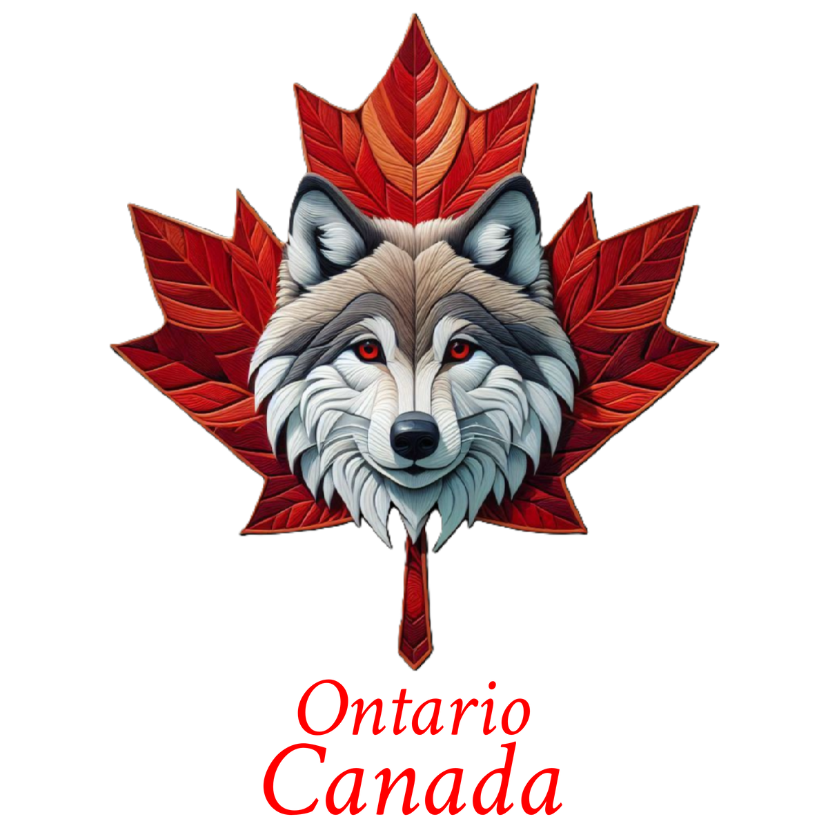 Canadian wolf maple T-ONT10