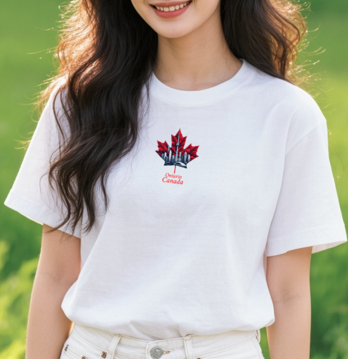 Toronto skyline maple T-ONT3