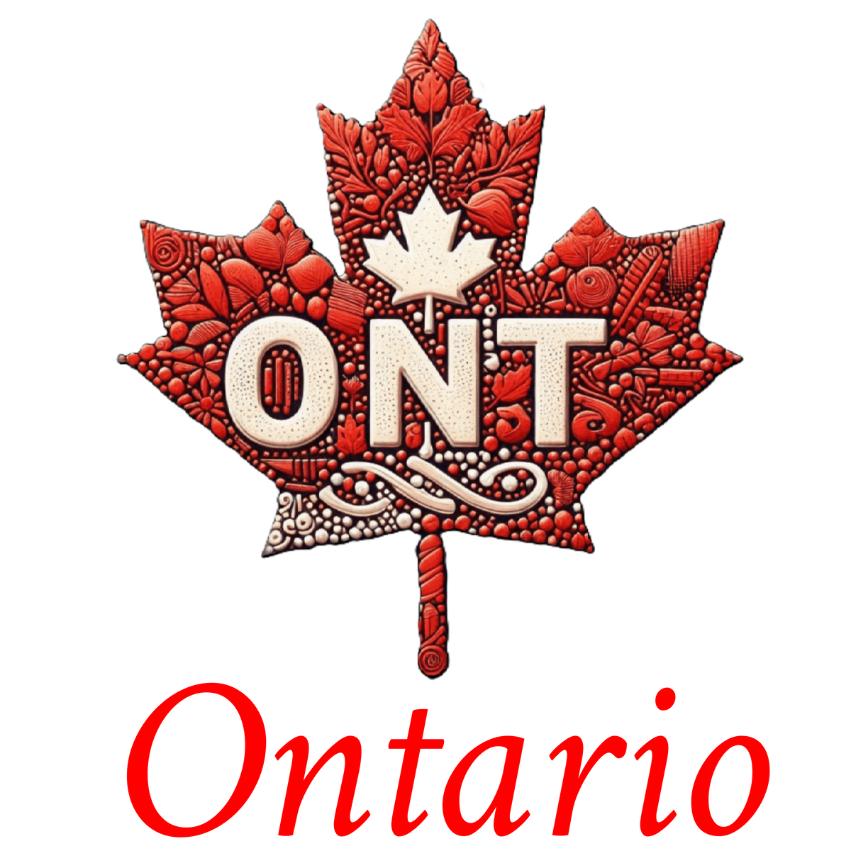 Ontario pride maple T-ONT4