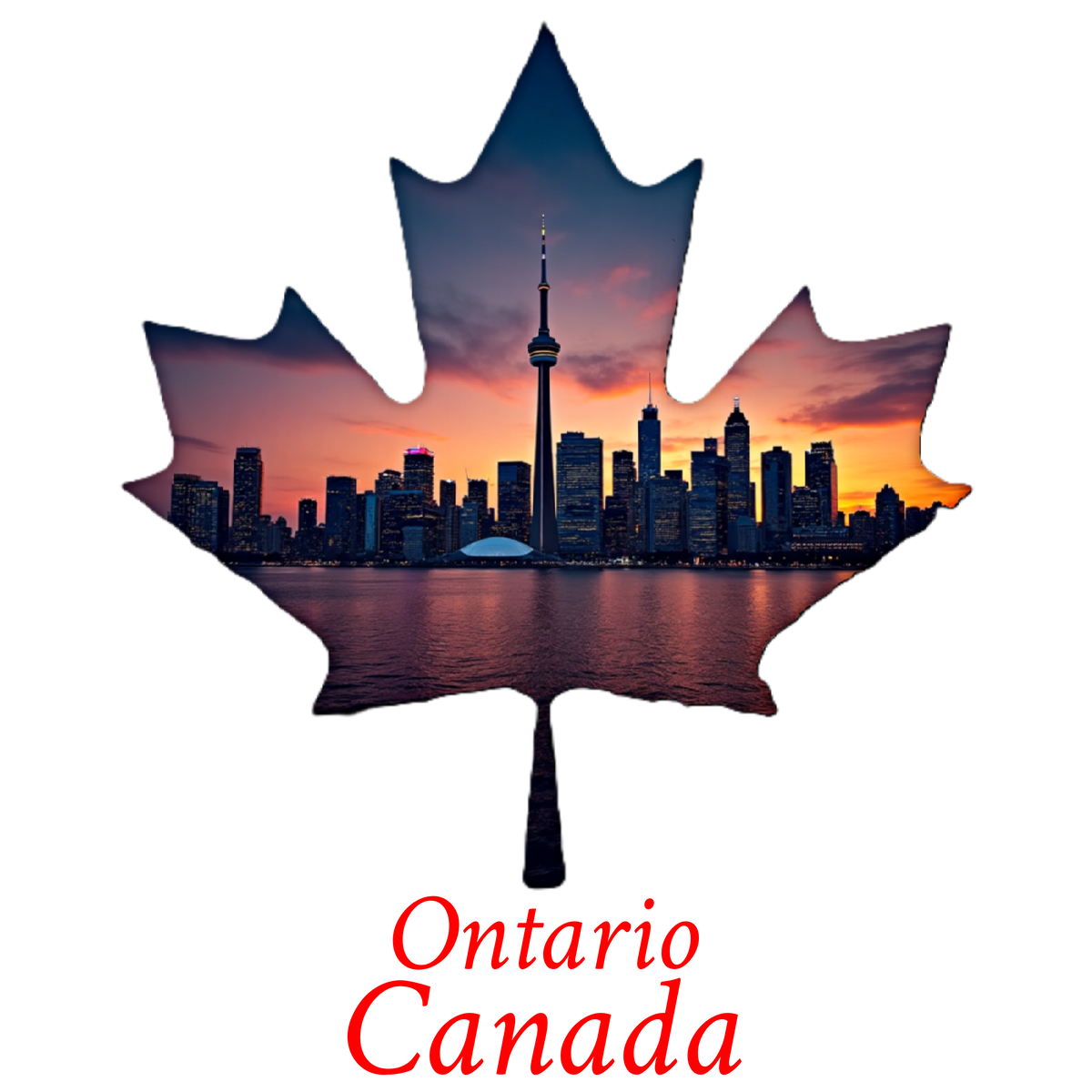Toronto sunset maple T-ONT6