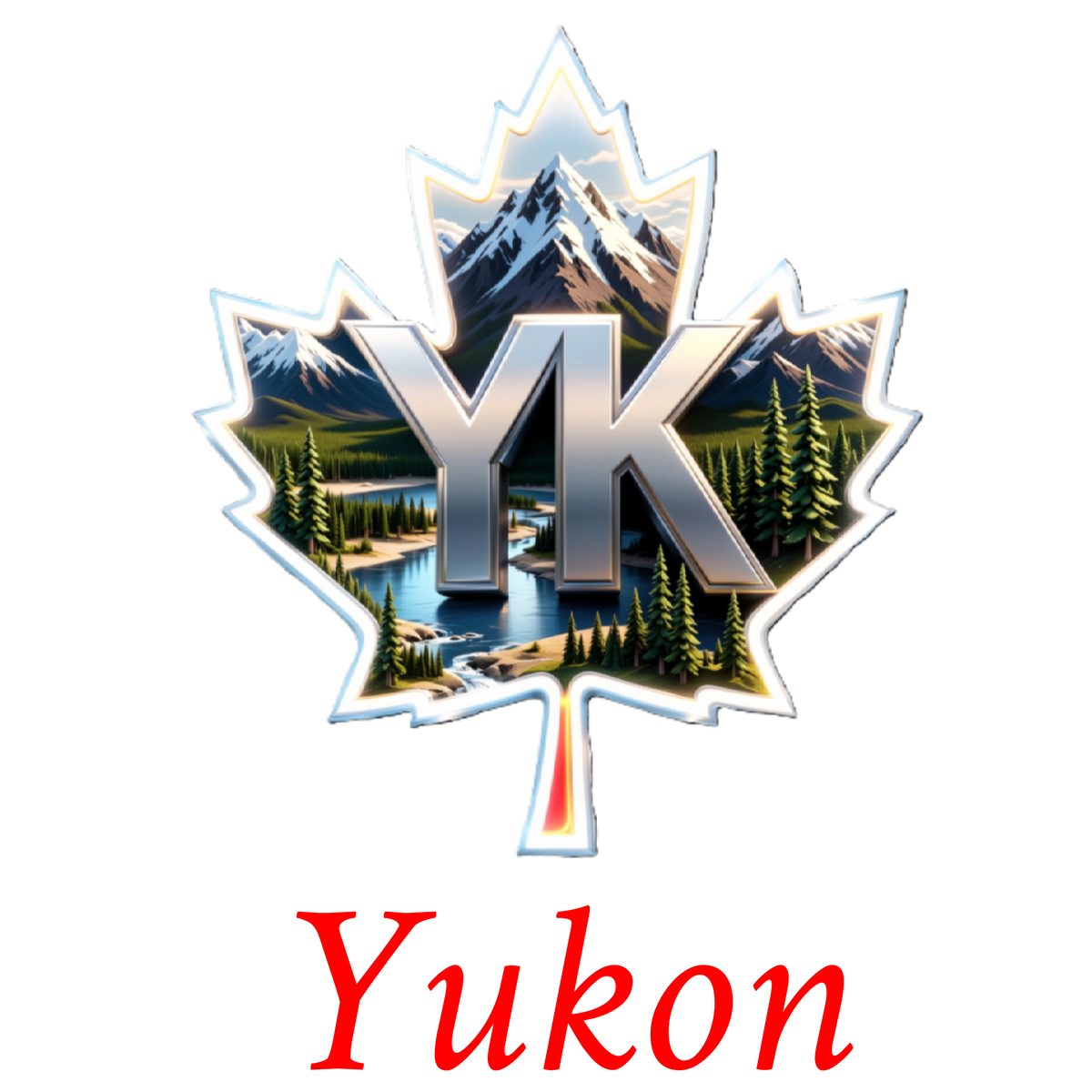 Yukon landscapes maple T-YT15
