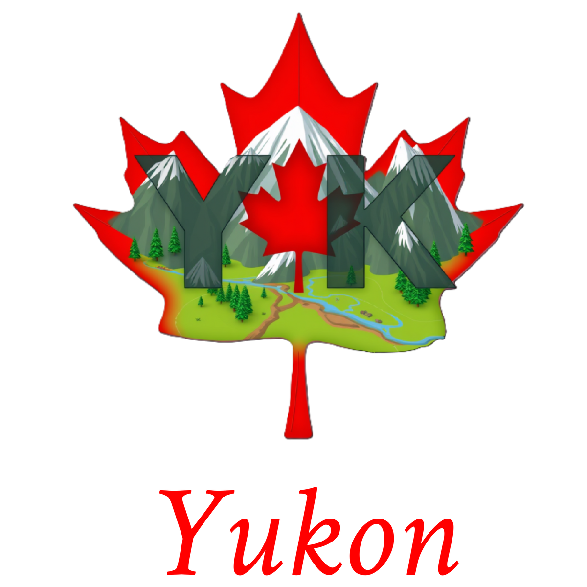 Bold Yukon pride maple T-YT16