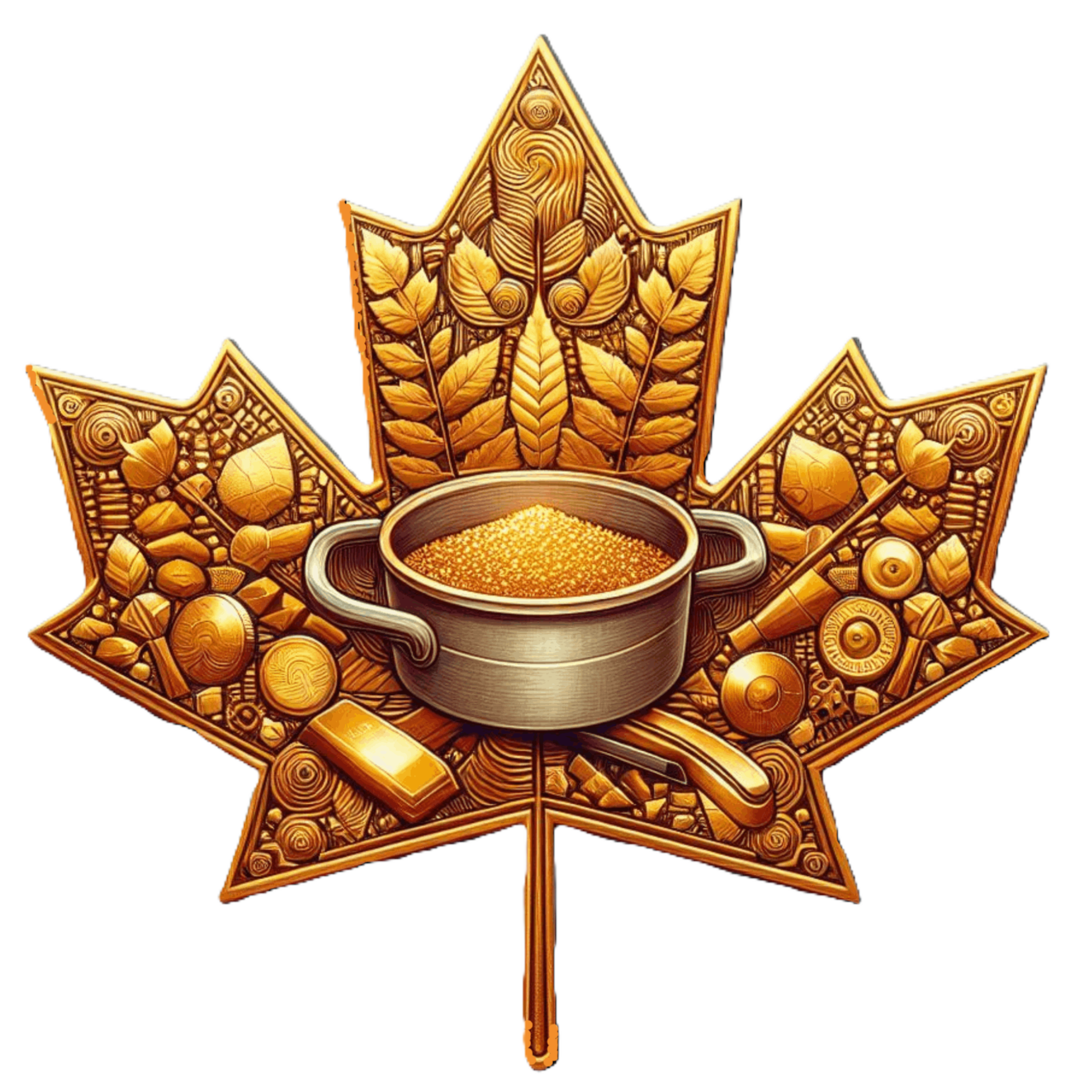 Gold rush maple T-YT8
