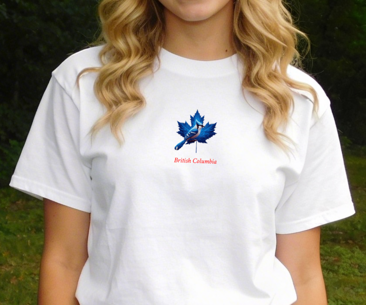 Stellar Jay maple T-BC10