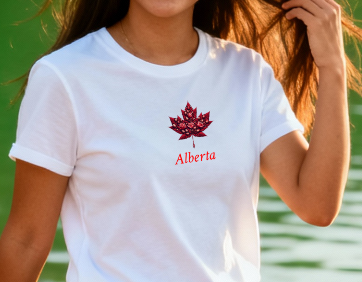 Alberta's Wild Rose maple T-AB15