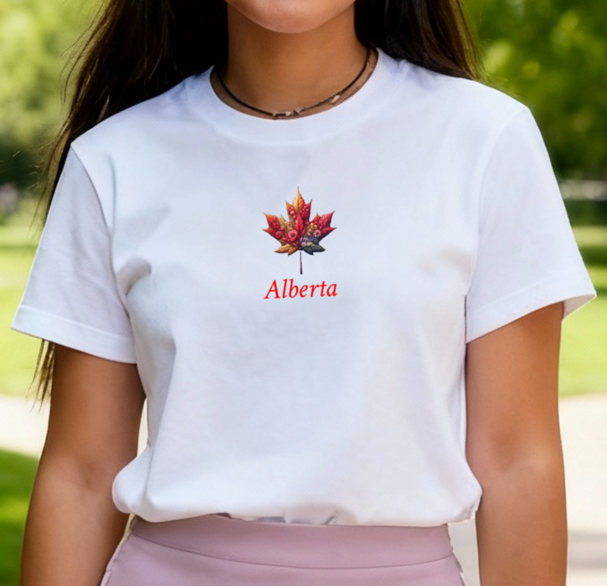 Autumn Floral maple T-AB17