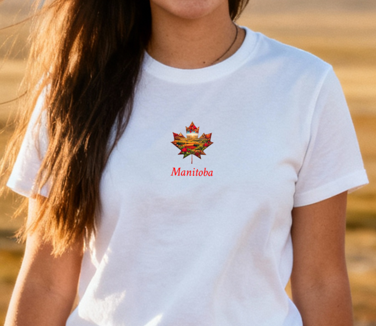Kurzarm T-Shirt Kanadisches Ahornblatt MB7