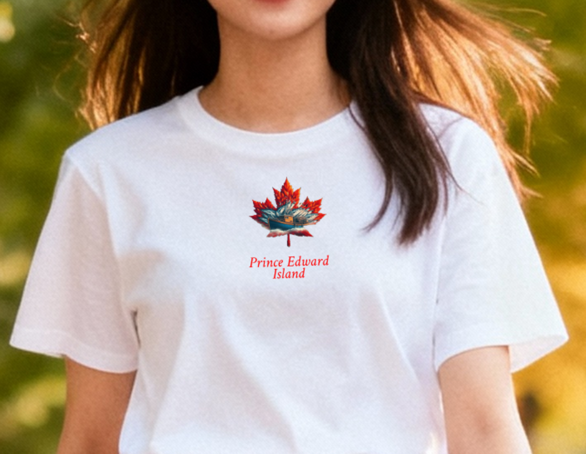 Fishing heritage maple T-PEI8