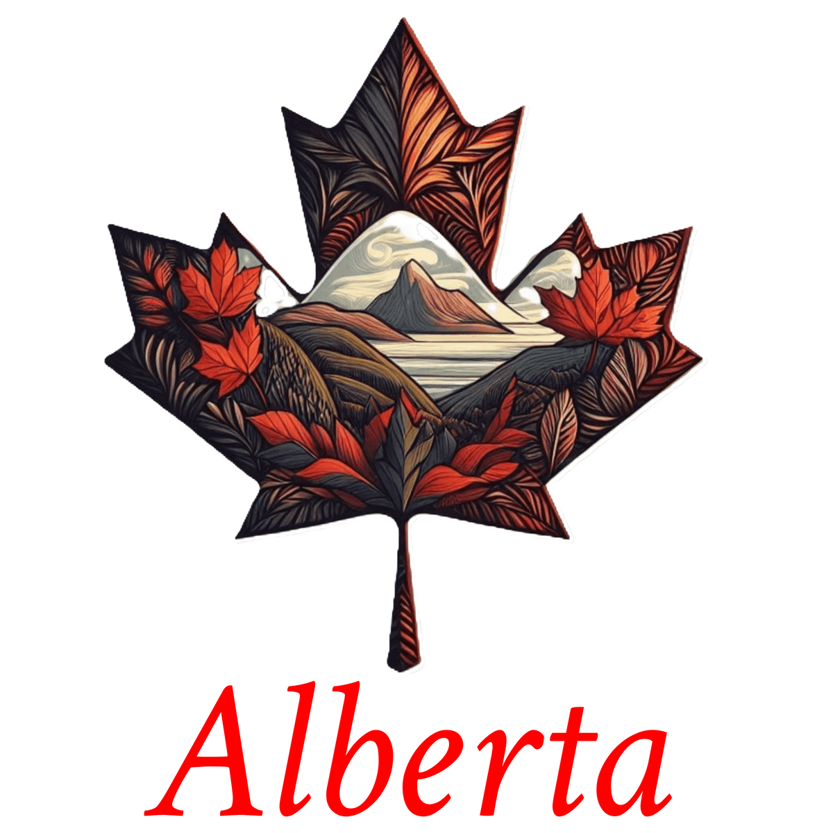 Autumn Rockies maple T-AB2