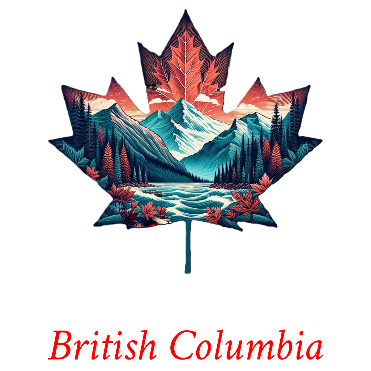 Alpine forest maple T-BC13