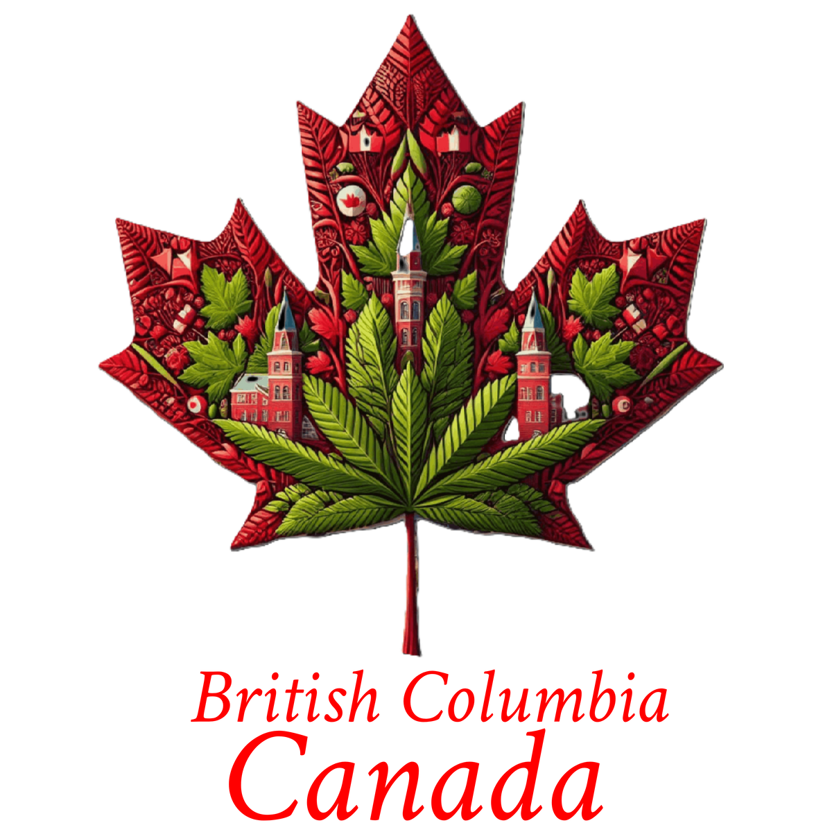 Cannabis maple T-BC2