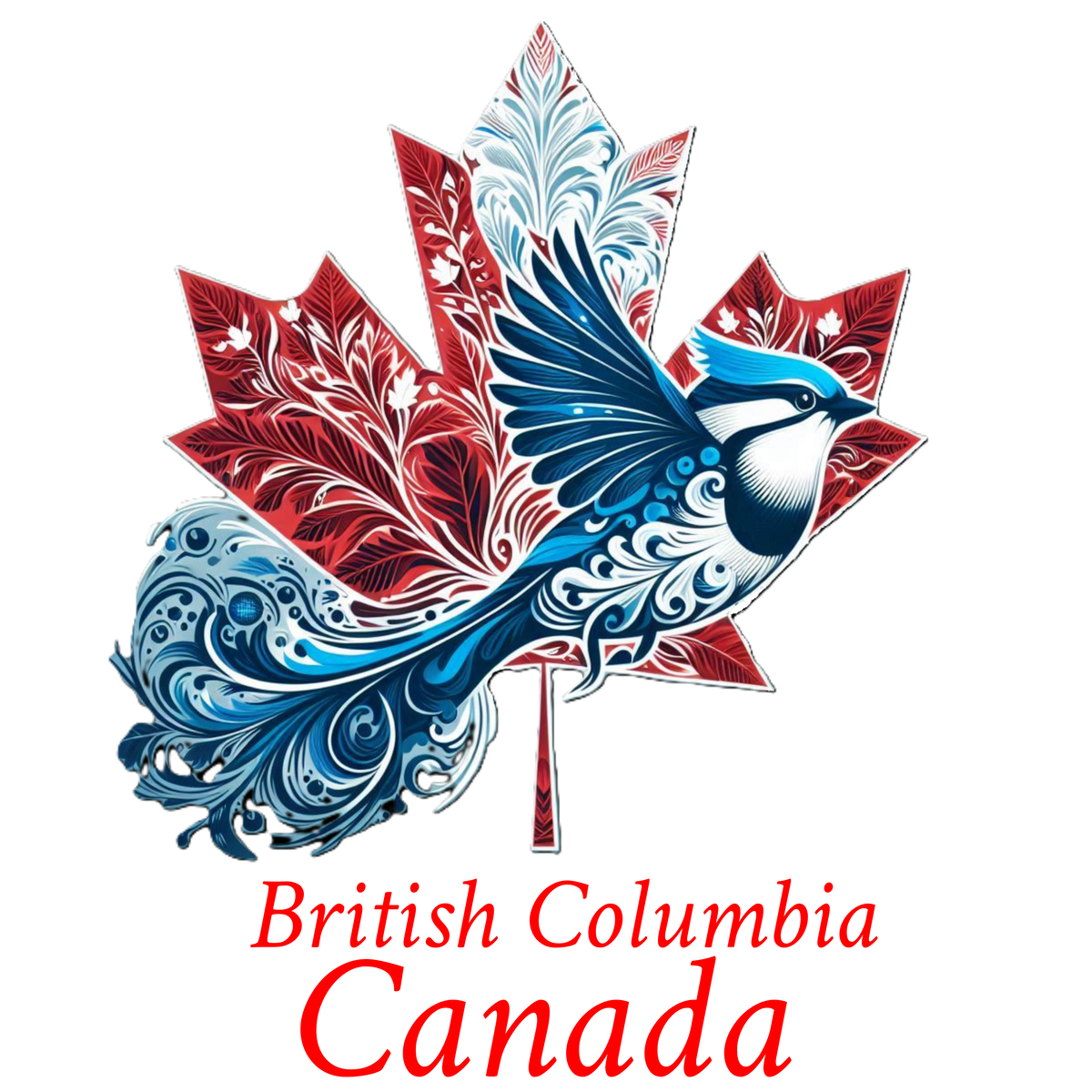Artistic Stellar Jay maple T-BC8