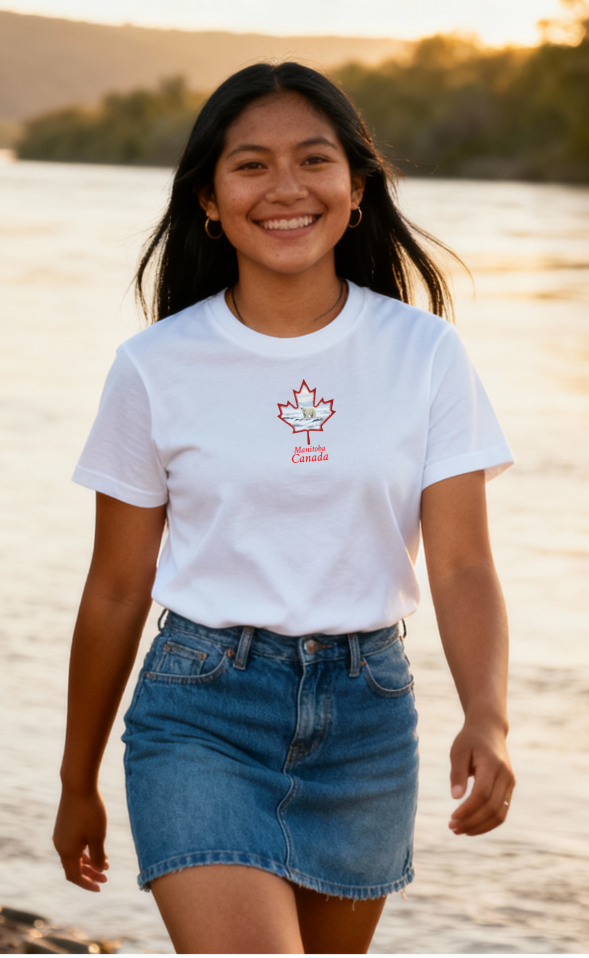 Manitoba polar bear maple T-MB10
