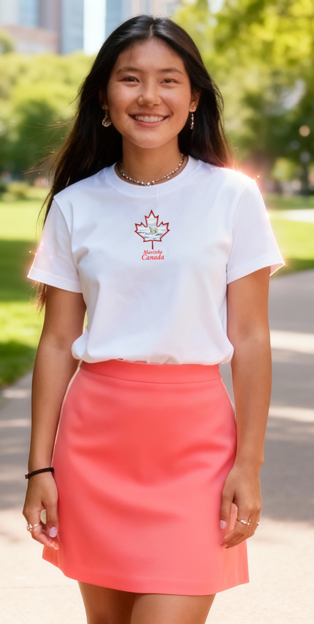 Manitoba polar bear maple T-MB10