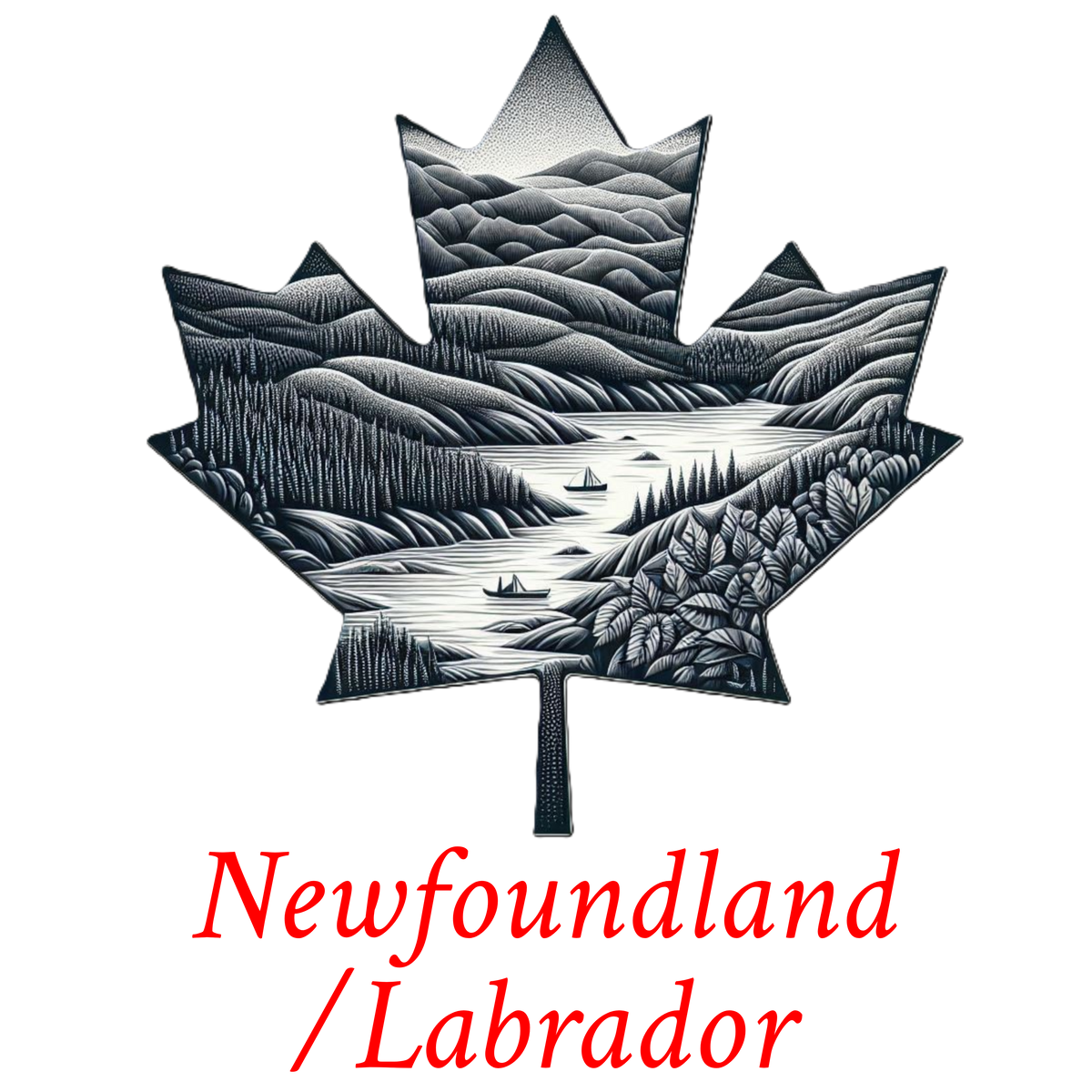 Coastal landscape maple T -NL17