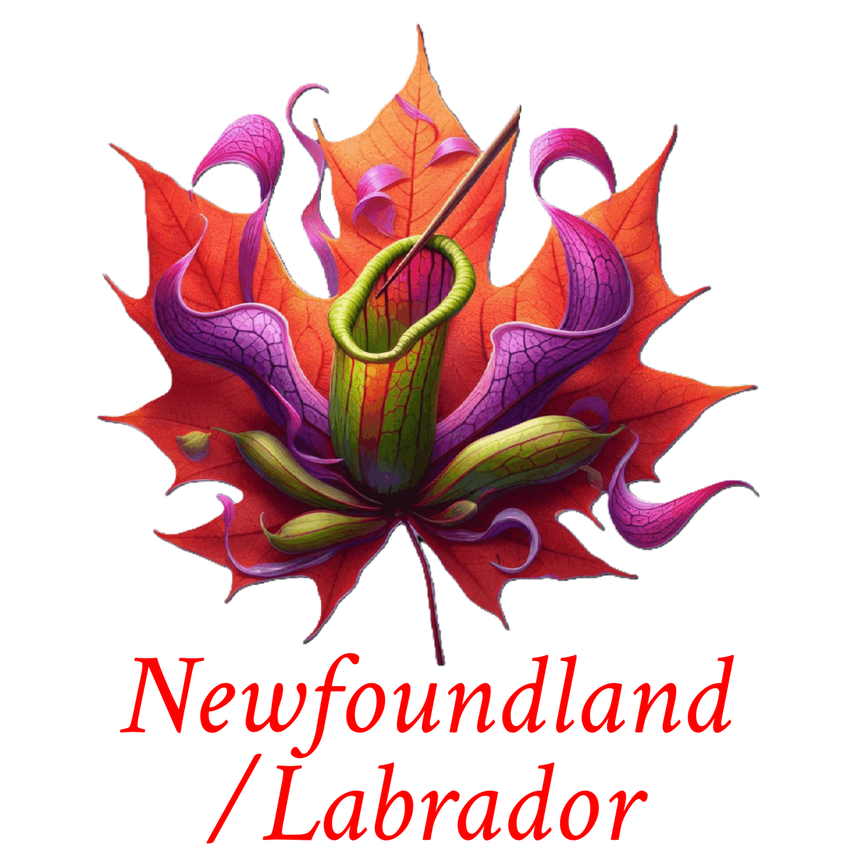 Pitcher plant maple T-NL2