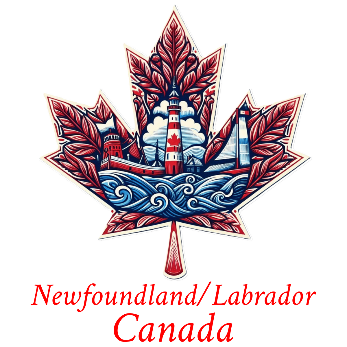 Newfoundland scenic maple T-NL9