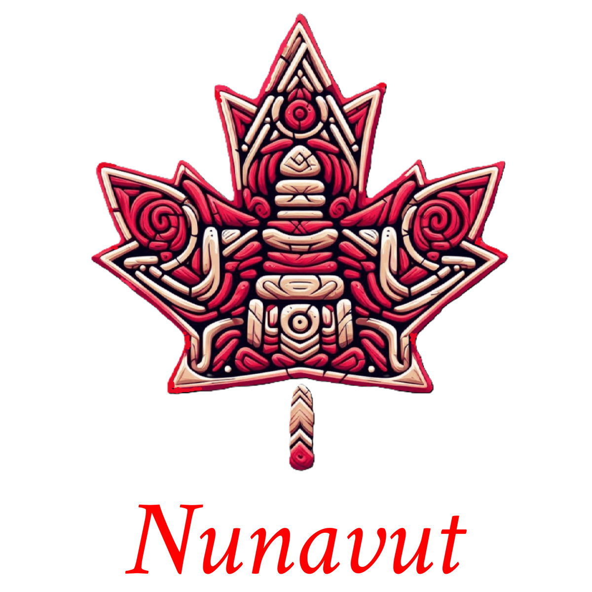 Bold Inukshuk maple T-NU10
