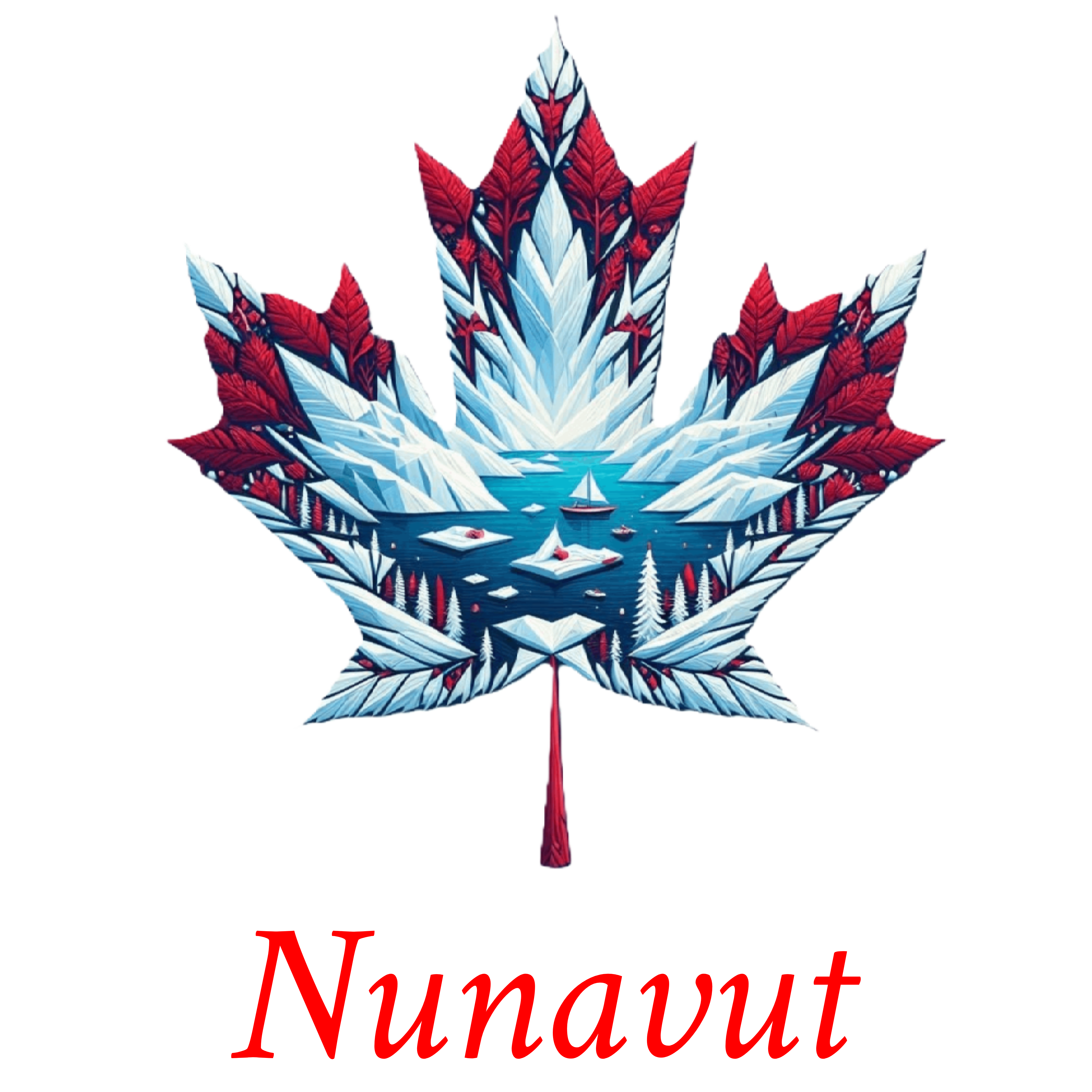 Nunavut iceberg maple T-NU4