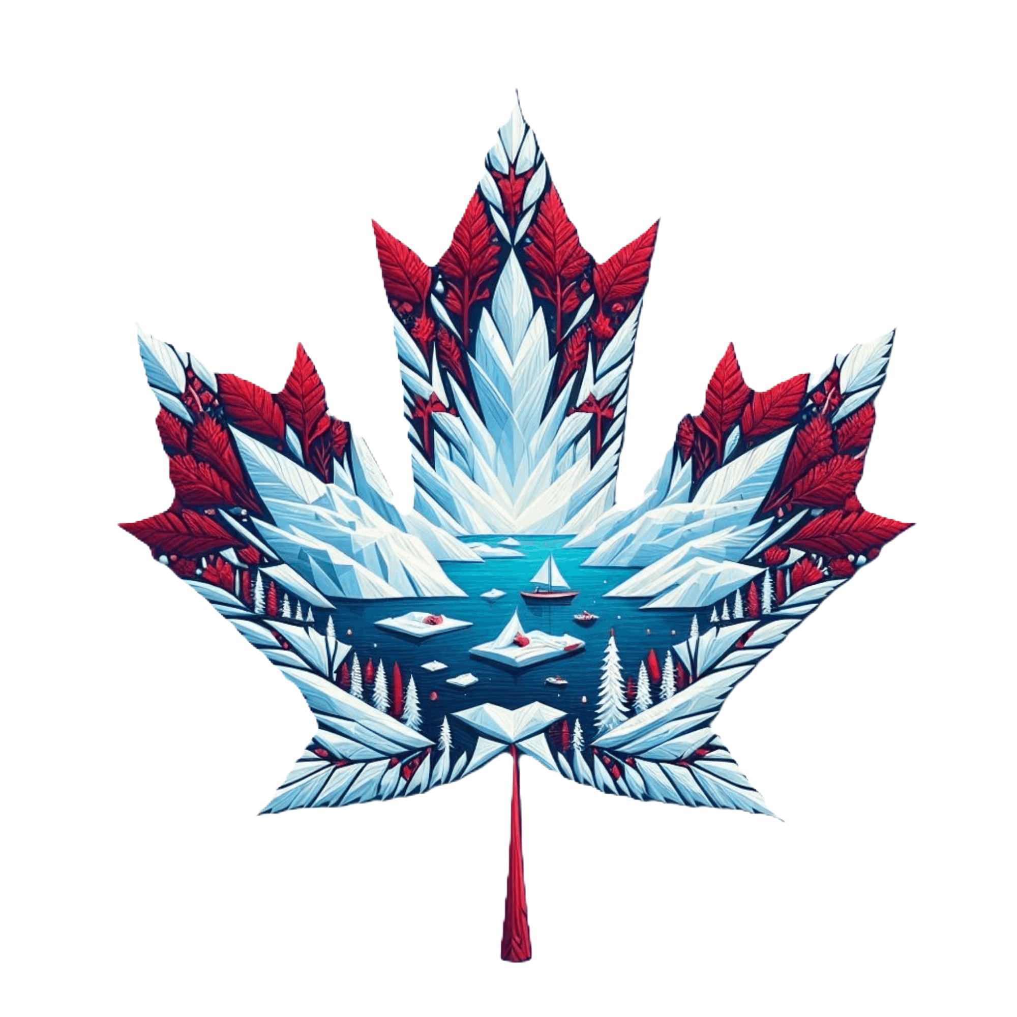Nunavut iceberg maple T-NU4