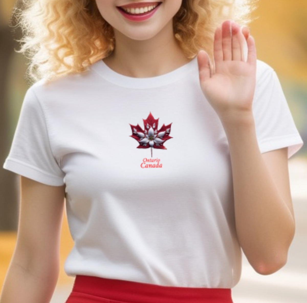 Ontario floral maple T-ONT1
