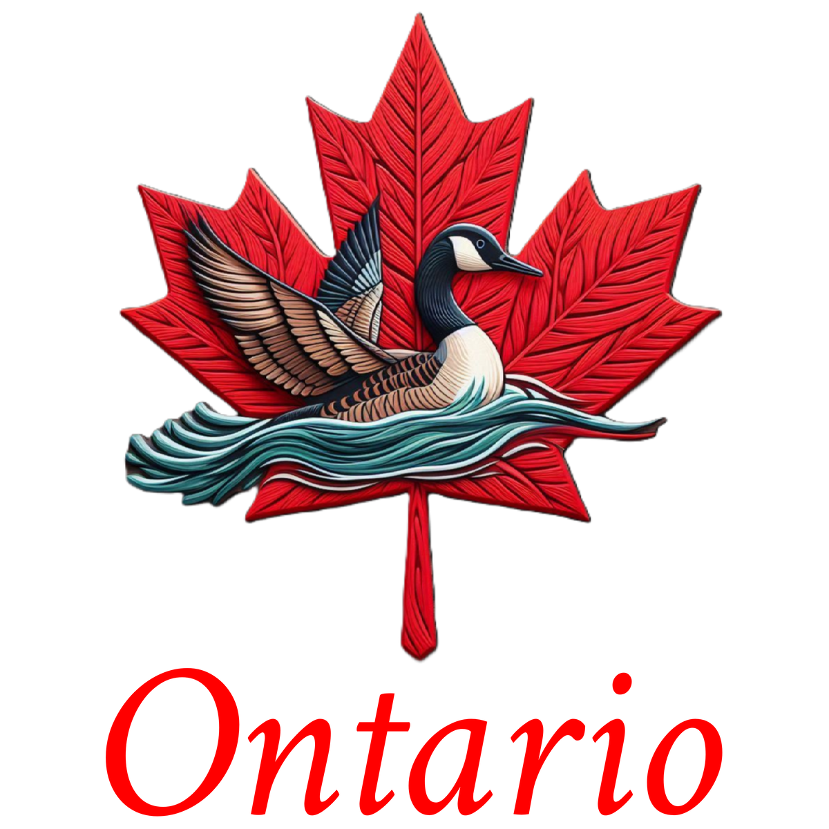 Canada goose maple T-ONT11