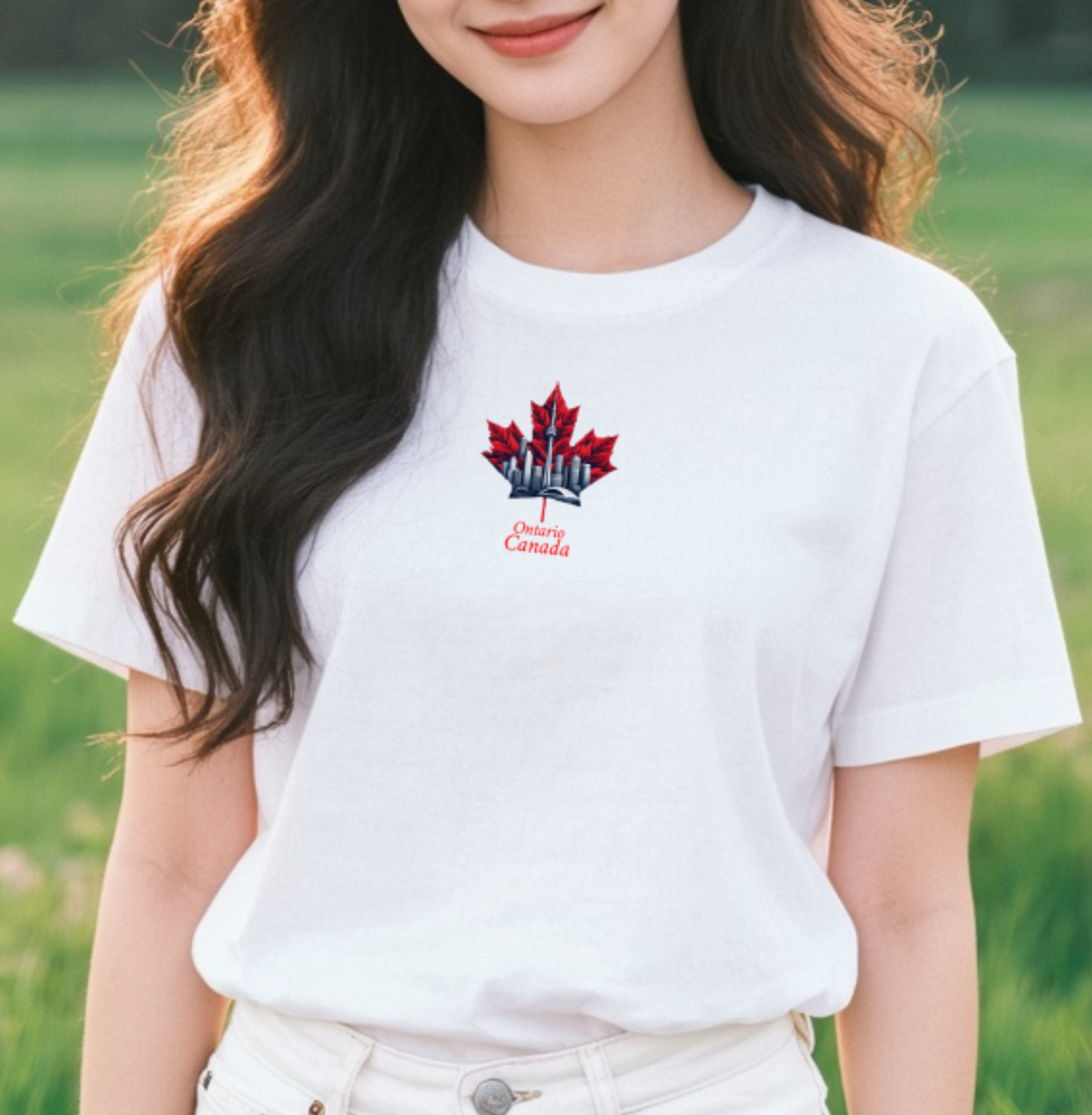 Toronto skyline maple T-ONT3