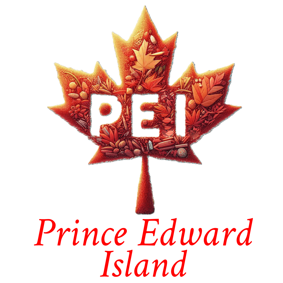 PEI pride maple T-PEI2