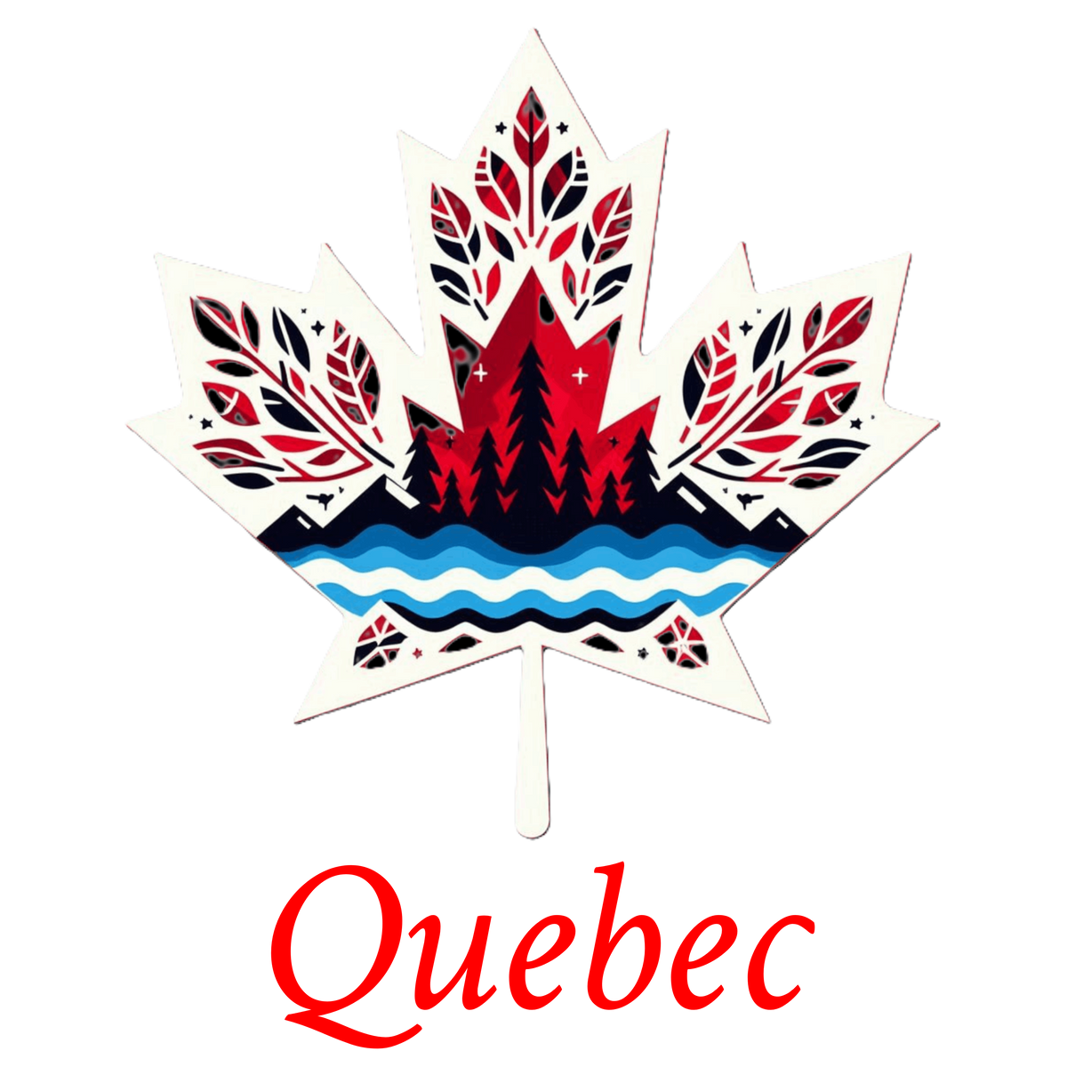Quebec landscape maple T-QC4